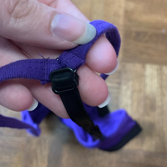 MeUndies Purple T-Back Bralette XS - Picture 5 of 7